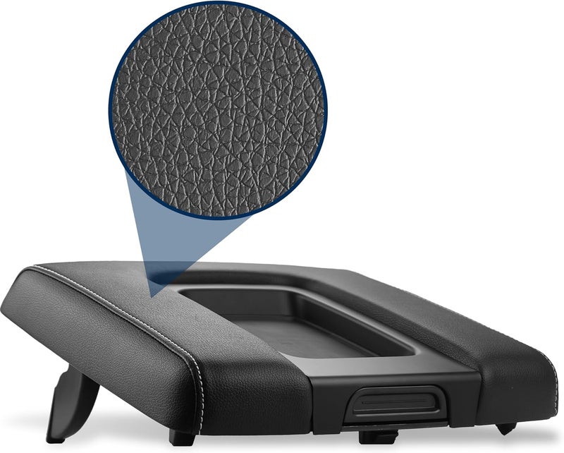 Dimeani Center Console Lid Armrest Lid Arm Rest Cover Compatible with Chevrolet Silverado Chevy Tahoe Suburban GMC Sierra Yukon XL Cadillac Escalade 2014 2015 2016 2017 2018 2019 2020 Replace 22881398 - Image 4